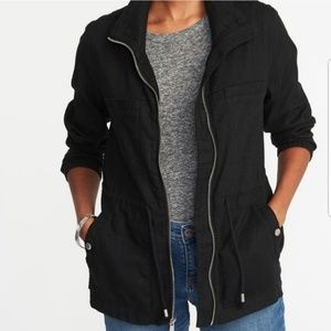 Old Navy Linen Field Jacket